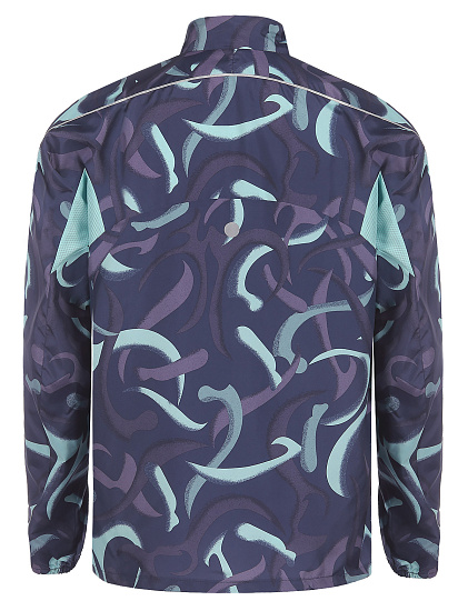 Куртка мужская ASICS Road Lite-Show Midnight - Фото 2 большая