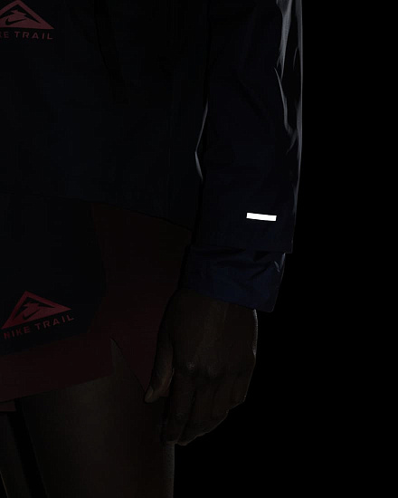Куртка мужская Nike Windrunner Trail Dark Beetroot/Dark Obsidian/Midnight Navy/Fusion Red - Фото 7 большая