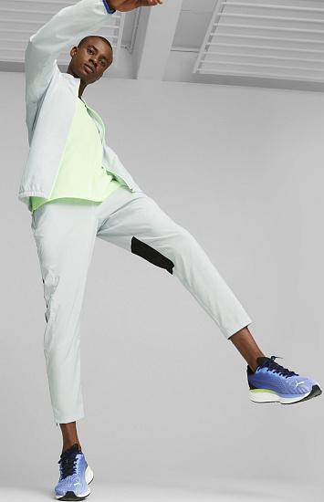 Куртка мужская Puma Run Ultraweave Platinum Gray Heather - Фото 4 большая