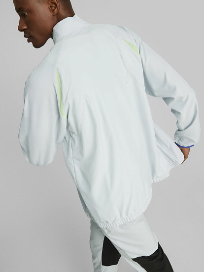 Куртка мужская Puma Run Ultraweave Platinum Gray Heather - Фото 5 большая