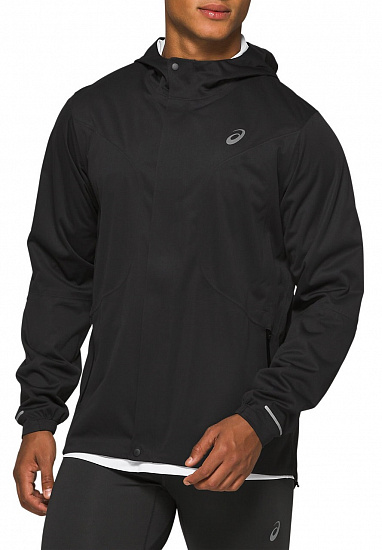 Куртка мужская ASICS Accelerate Performance Black - Фото 1 большая
