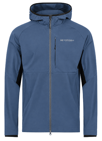 Куртка мужская Nordski Pro Tour Hood Deep/Black - Фото 1 большая