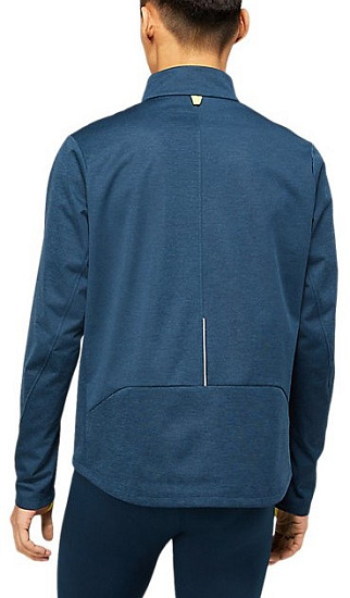 Куртка мужская ASICS Lite-Show Winter French Blue Heather - Фото 2 большая