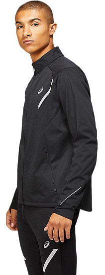 Куртка мужская ASICS Lite-Show Winter Black - Фото 2 большая