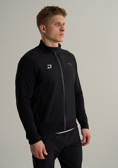 Куртка мужская Anta 852615702 Black - Фото 4 большая