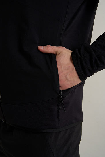 Куртка мужская Anta 852615702 Black - Фото 8 большая