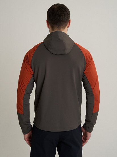 Куртка мужская Anta 852615703 Phantom Brown/Earth Orange - Фото 6 большая