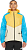 Куртка мужская Nike Windrunner Trail Solar Flare/Beach/Laser Blue/Black - Фото 2 малая