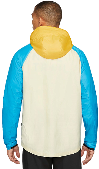 Куртка мужская Nike Windrunner Trail Solar Flare/Beach/Laser Blue/Black - Фото 3 большая