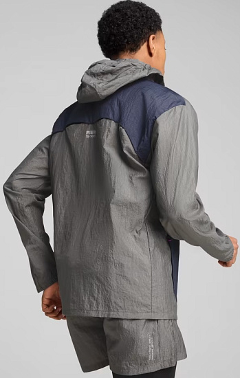 Куртка мужская Puma Seasons Windcell Cast Iron - Фото 5 большая