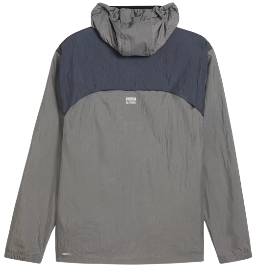 Куртка мужская Puma Seasons Windcell Cast Iron - Фото 7 большая