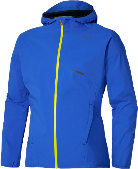 Куртка мужская Mizuno Trail Waterproof 20K Dazzling Blue - Фото 1 большая