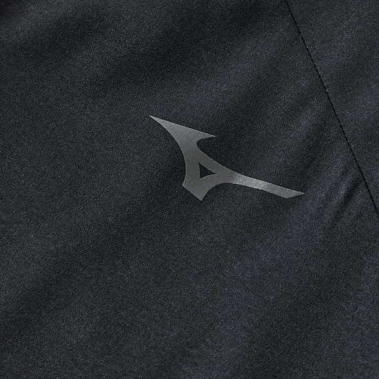 Куртка мужская Mizuno Active Alpha Hooded Black - Фото 6 большая