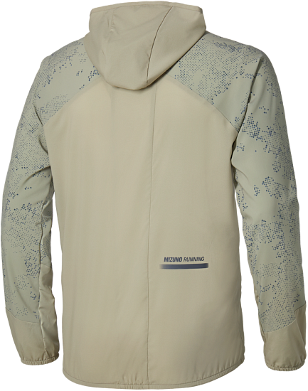 Куртка мужская Mizuno Active Alpha Hooded Elm - Фото 2 большая