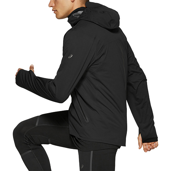 Куртка мужская ASICS Metarun Winter Performance Black - Фото 4 большая