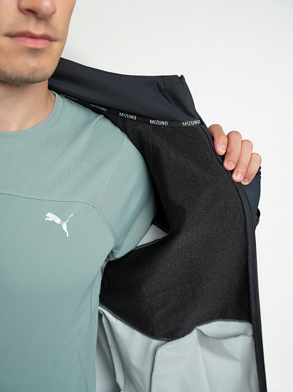 Куртка мужская Mizuno Premium Warm Black - Фото 12 большая