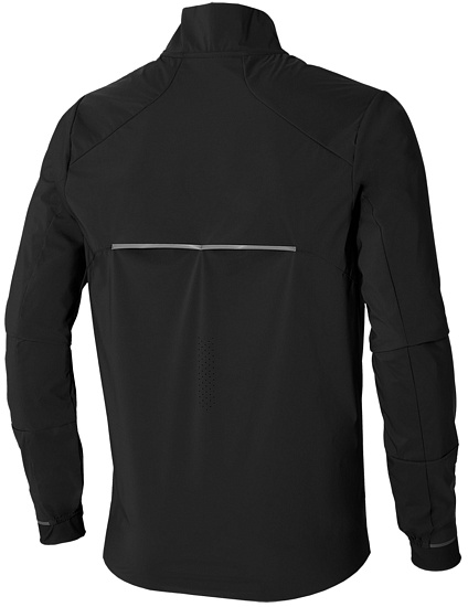 Куртка мужская Mizuno Premium Warm Black - Фото 2 большая