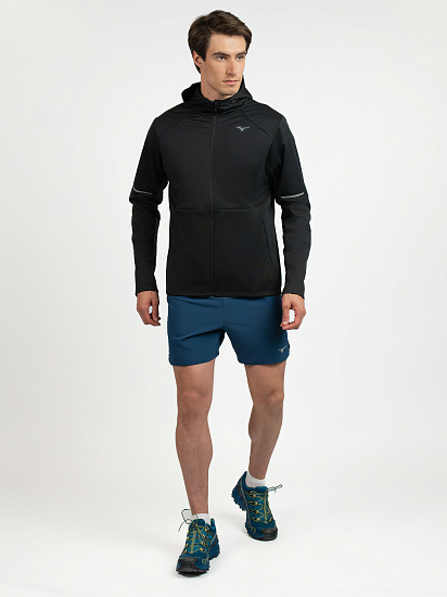 Куртка мужская Mizuno Thermal Charge Bt Black - Фото 4 большая