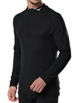 Лонгслив мужской Mizuno Prem Merino Wool Hz Black