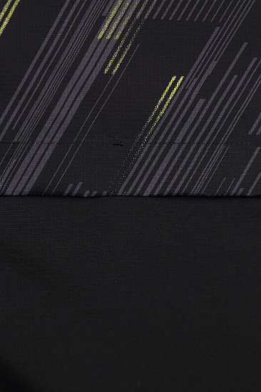 Куртка мужская Anta Advanced Running Black/Allover Print - Фото 6 большая