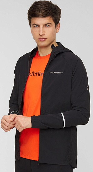 Куртка мужская Peak Performance Alum Light Black - Фото 3 большая