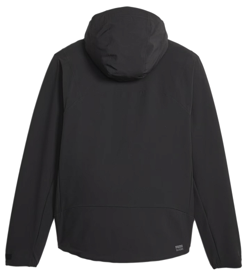 Куртка мужская Puma Seasons Softshell Puma Black - Фото 2 большая