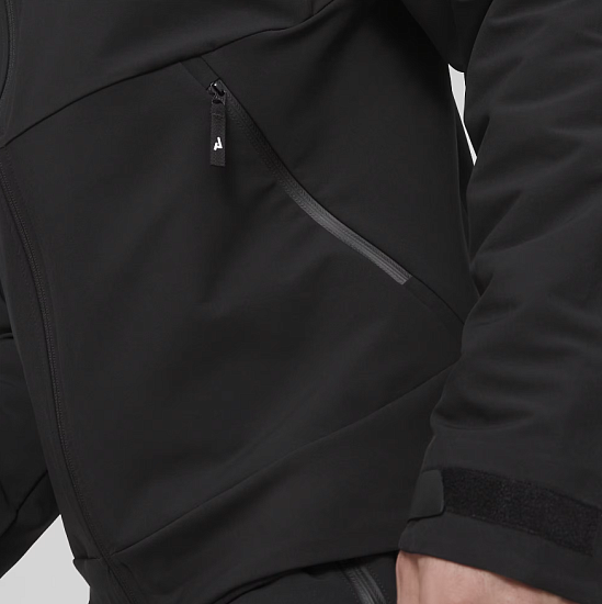 Куртка мужская Puma Seasons Softshell Puma Black - Фото 7 большая