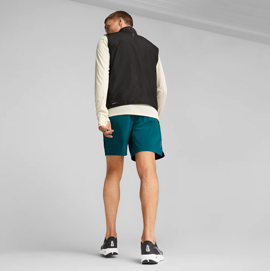 Жилет мужской Puma Run Favorite Puffer Puma Black - Фото 7 большая