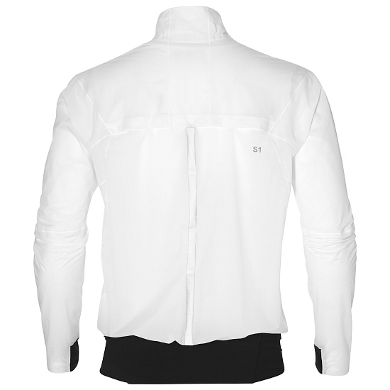 Куртка мужская ASICS Metarun Brilliant White - Фото 2 большая