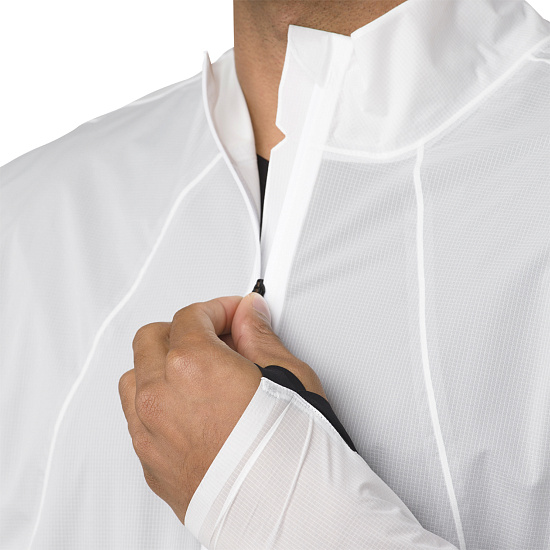 Куртка мужская ASICS Metarun Brilliant White - Фото 5 большая