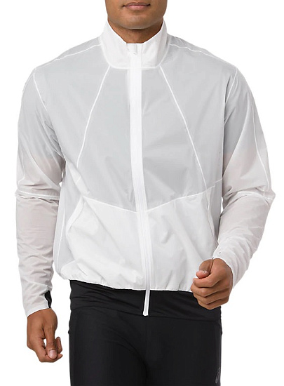 Куртка мужская ASICS Metarun Brilliant White - Фото 6 большая