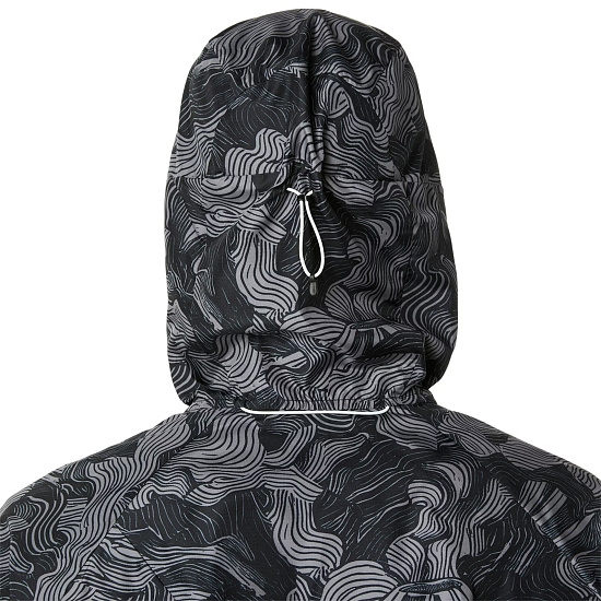 Куртка мужская ASICS Fujitrail Packable Performance Black - Фото 5 большая