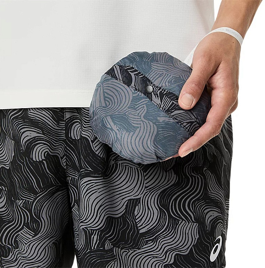 Куртка мужская ASICS Fujitrail Packable Performance Black - Фото 11 большая