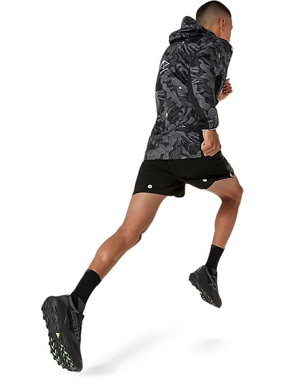 Куртка мужская ASICS Fujitrail Packable Performance Black - Фото 13 большая