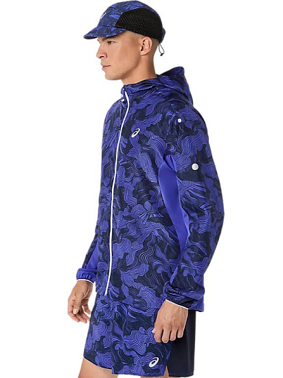 Куртка мужская ASICS Fujitrail Packable Cobalt - Фото 3 большая