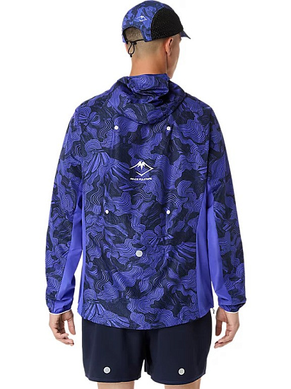 Куртка мужская ASICS Fujitrail Packable Cobalt - Фото 4 большая