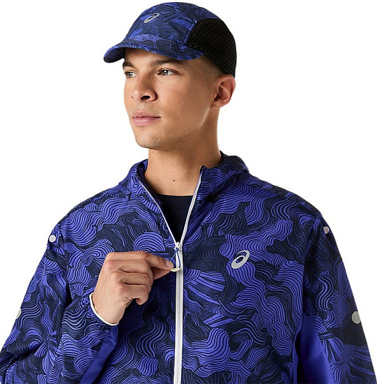 Куртка мужская ASICS Fujitrail Packable Cobalt - Фото 5 большая