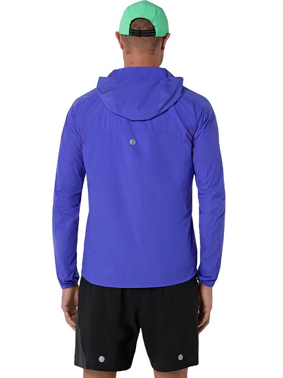 Куртка мужская ASICS Road Packable Cobalt - Фото 4 большая