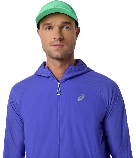 Куртка мужская ASICS Road Packable Cobalt - Фото 5 большая