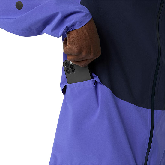 Куртка мужская ASICS Metarun Legend Cobalt Burst/Performance Black - Фото 6 большая