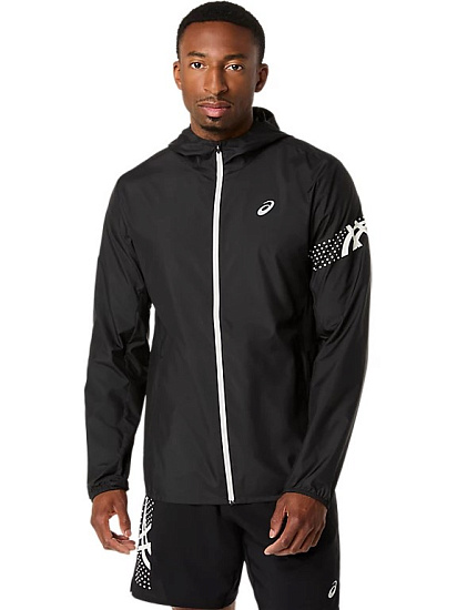 Куртка мужская ASICS Icon Performance Black - Фото 5 большая