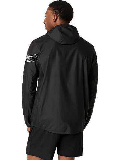 Куртка мужская ASICS Icon Performance Black - Фото 7 большая