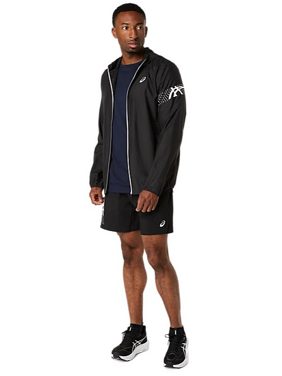 Куртка мужская ASICS Icon Performance Black - Фото 14 большая