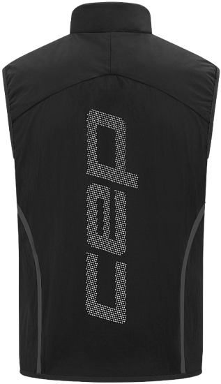 Жилет мужской CEP CW865M Core Run Thermal Reversible Black - Фото 5 большая