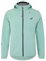 Куртка мужская ASICS Metarun Waterproof Saxon Green/Light Ube