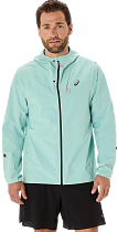 Куртка мужская ASICS Metarun Waterproof Saxon Green/Light Ube
