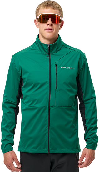 Куртка мужская Nordski Pro Tour Alpine Green/Black - Фото 1 большая
