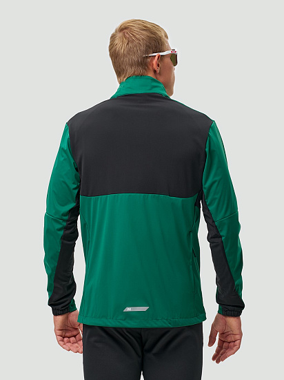 Куртка мужская Nordski Pro Tour Alpine Green/Black - Фото 2 большая