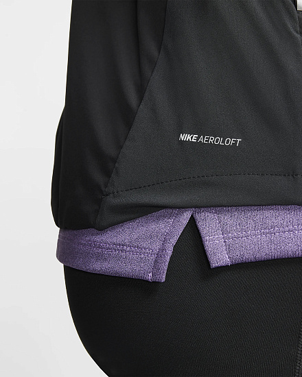 Жилет мужской Nike AeroLoft Black/Reflective Silv - Фото 5 большая