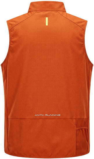 Жилет мужской Anta 852615603 Earth Orange - Фото 2 большая